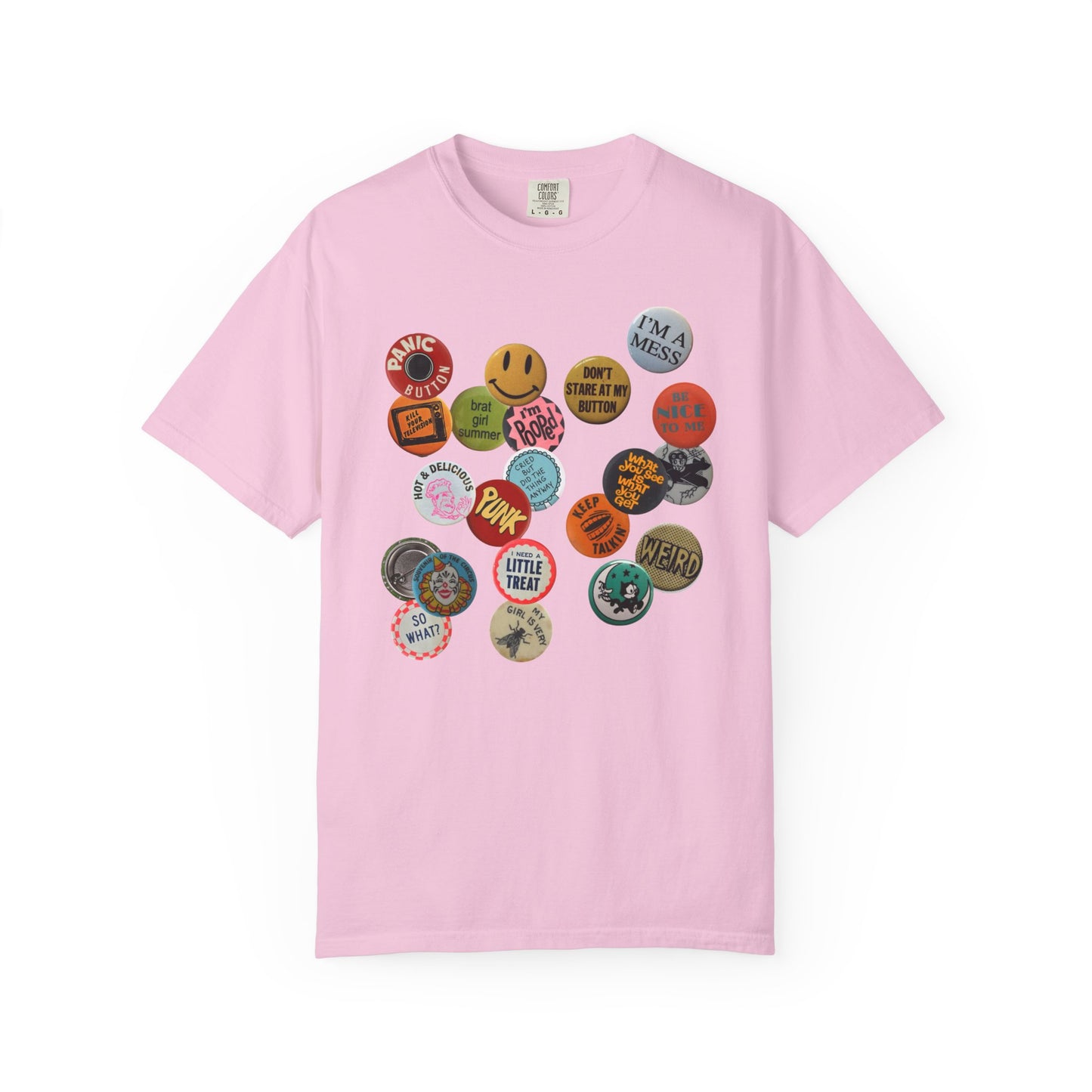 button babe tee