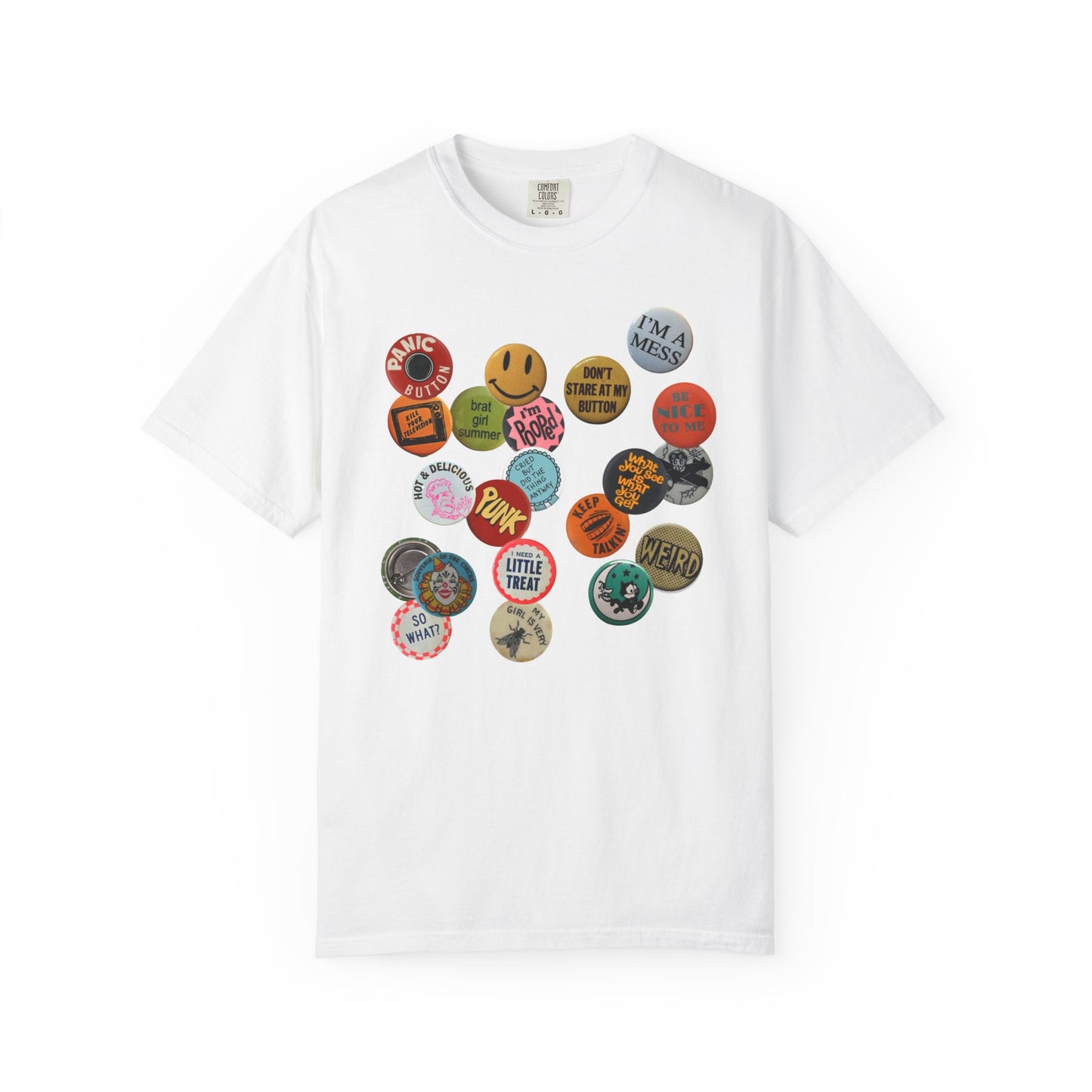 button babe tee