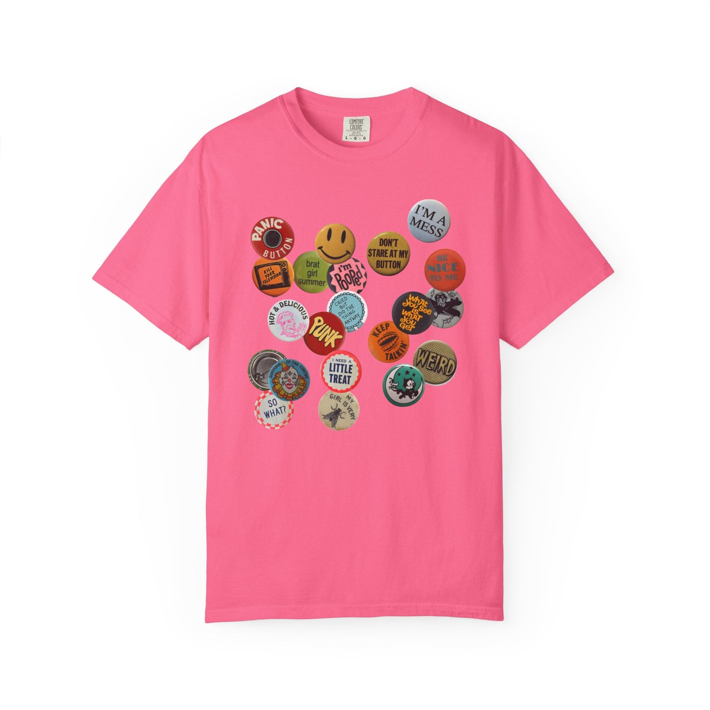 button babe tee
