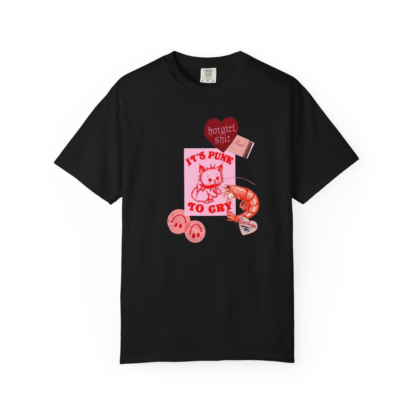 punk cry baby tee