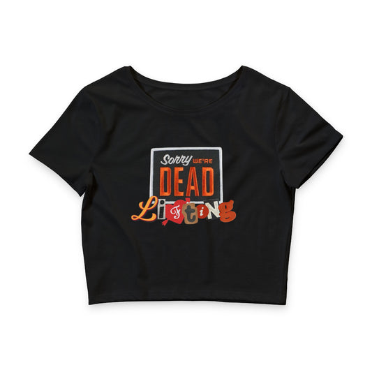 dead lifting baby tee