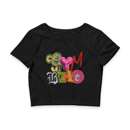gym brat baby tee