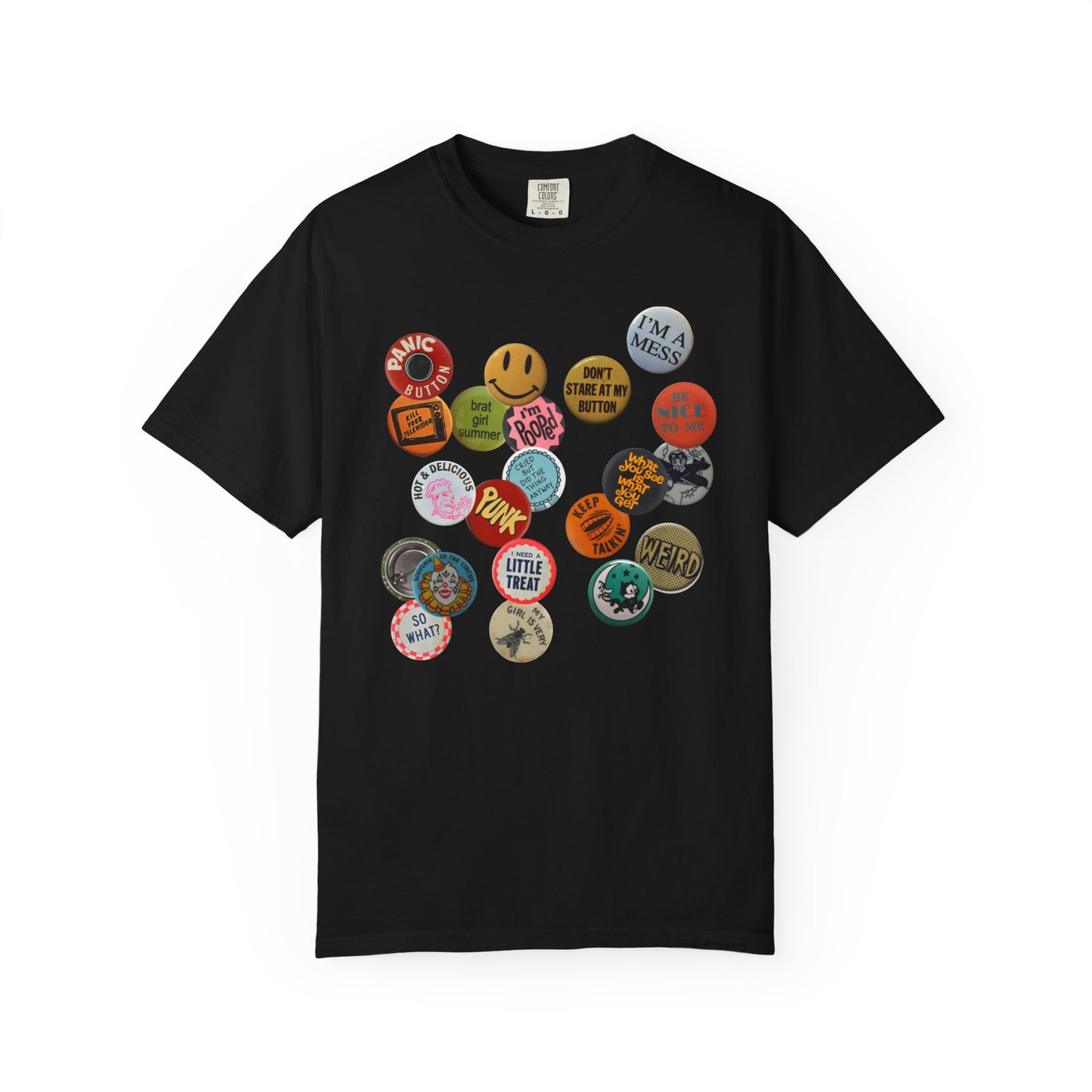 button babe tee